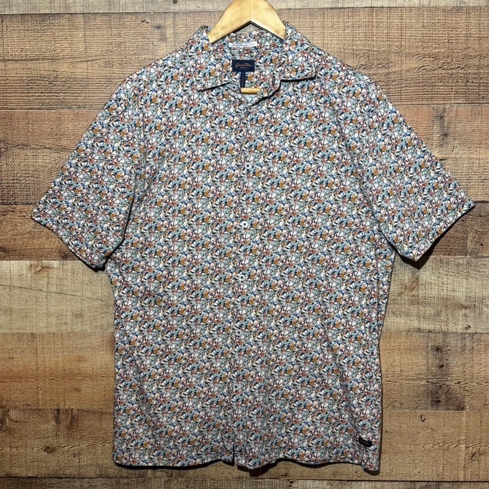 Good Man Brand Multicolor Floral Shirt size Large